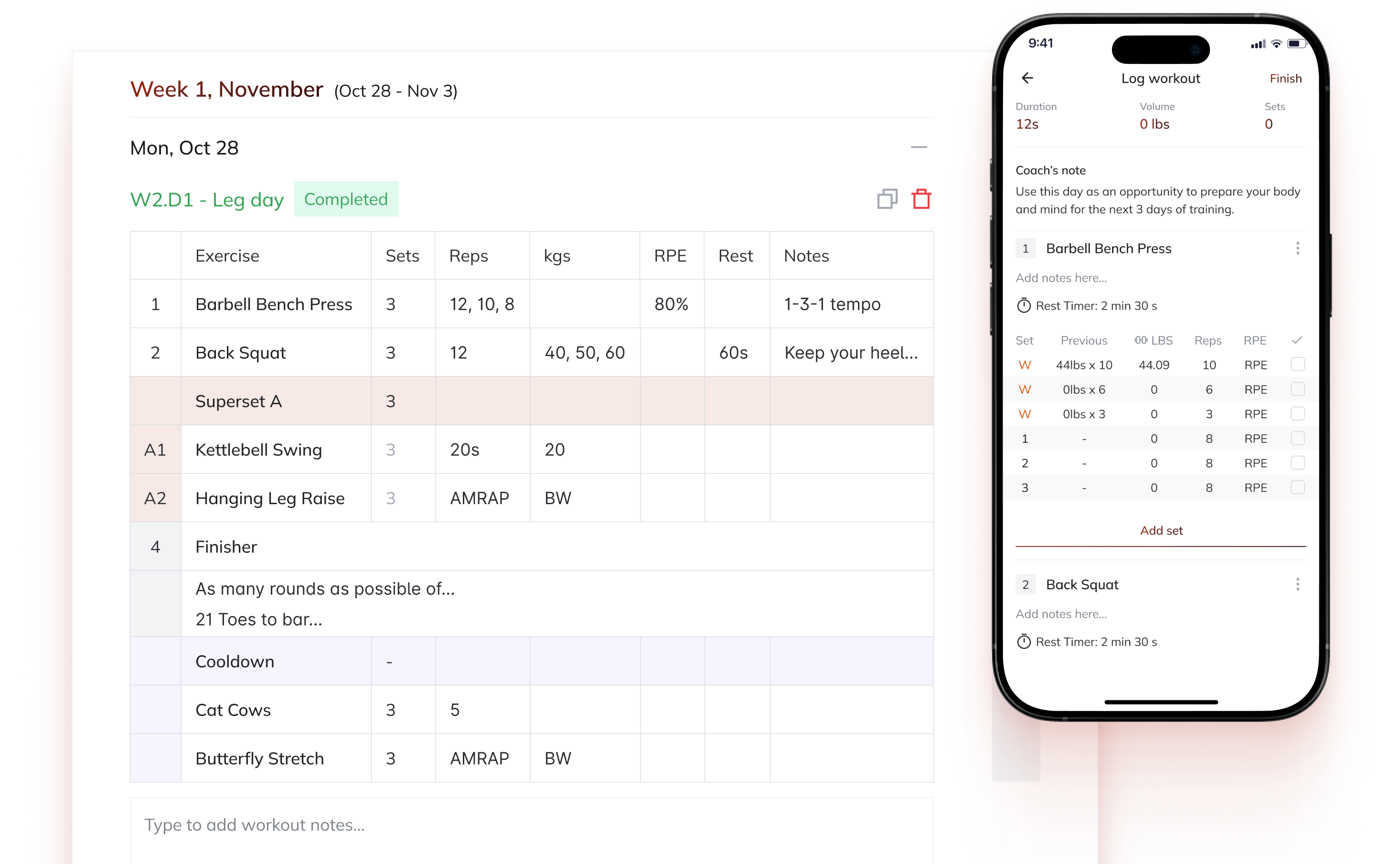 screenshots of desktop app and mobile app